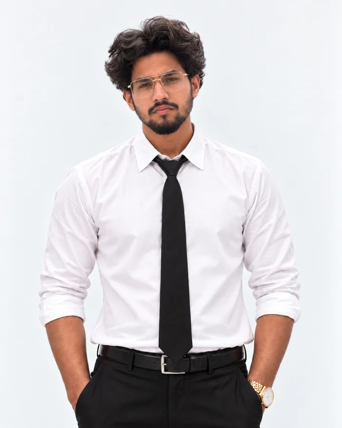 Ammar's white-shirt character reference
